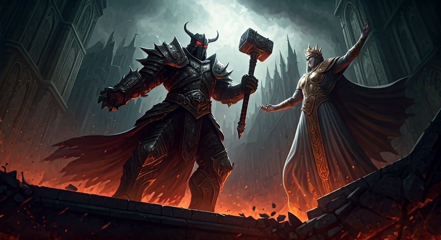 Epic Battle: Bane, God of Tyranny vs Paladine