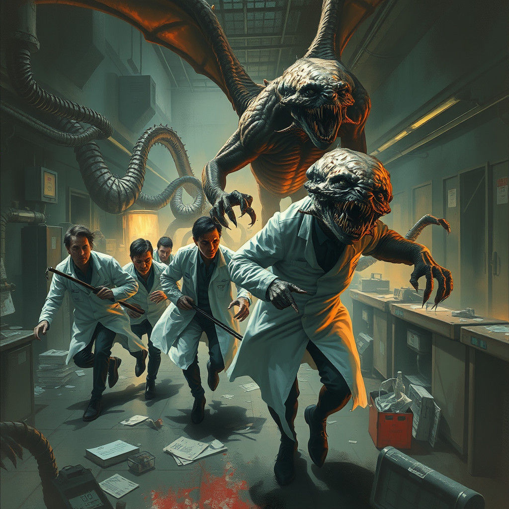 Aliens Attack Scientists in Ominous Sci-Fi Horror