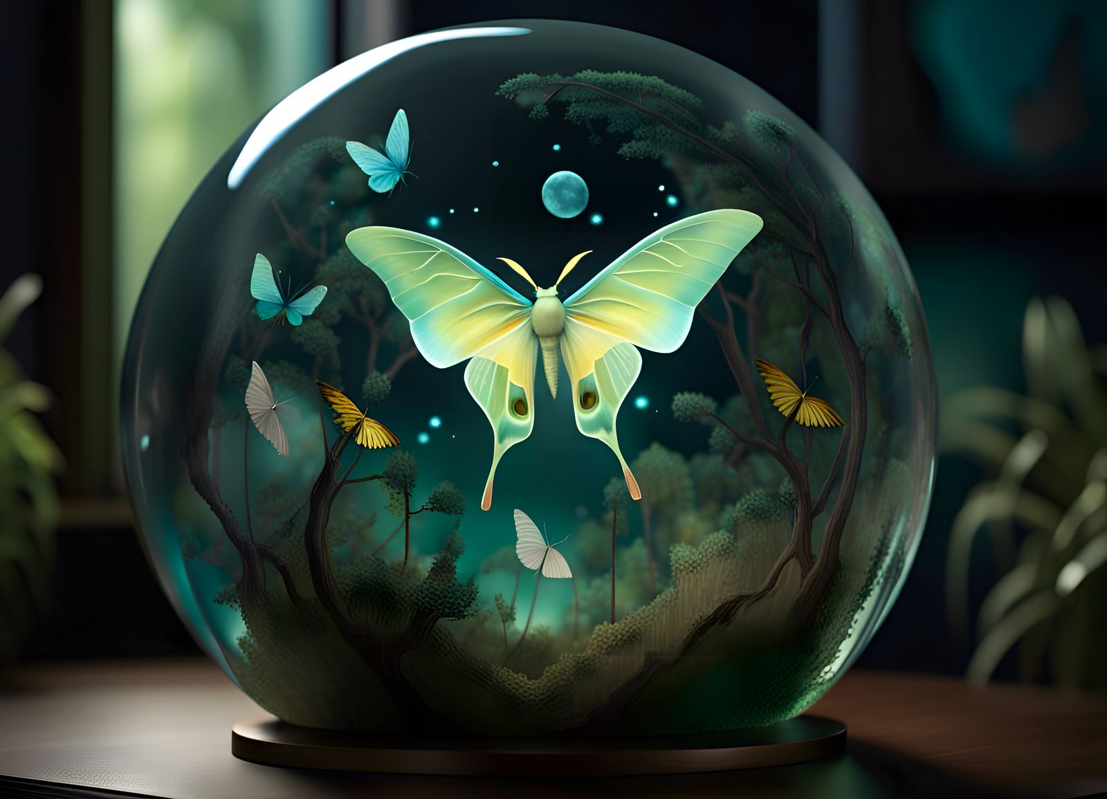 Charmed Omen the Luna Moth