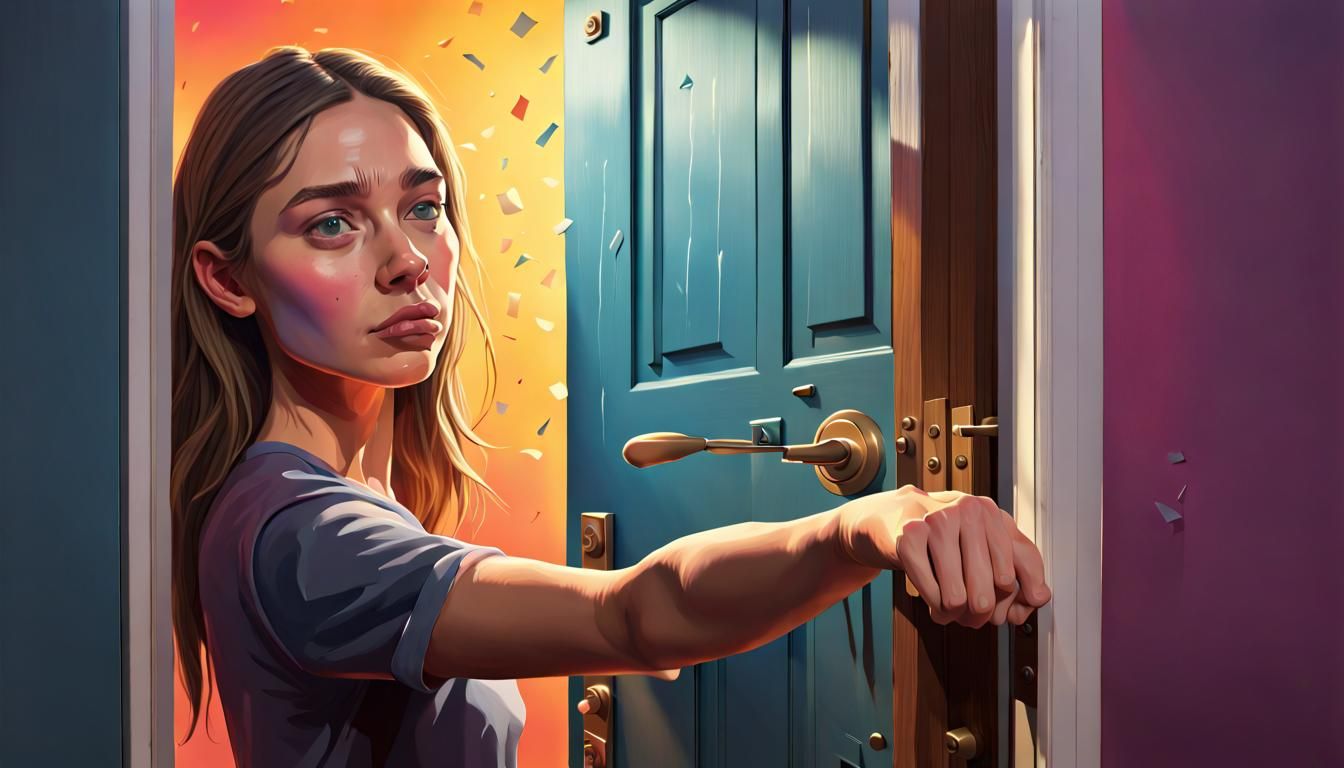 College Student Finds Note: Hyperrealistic Splash Art