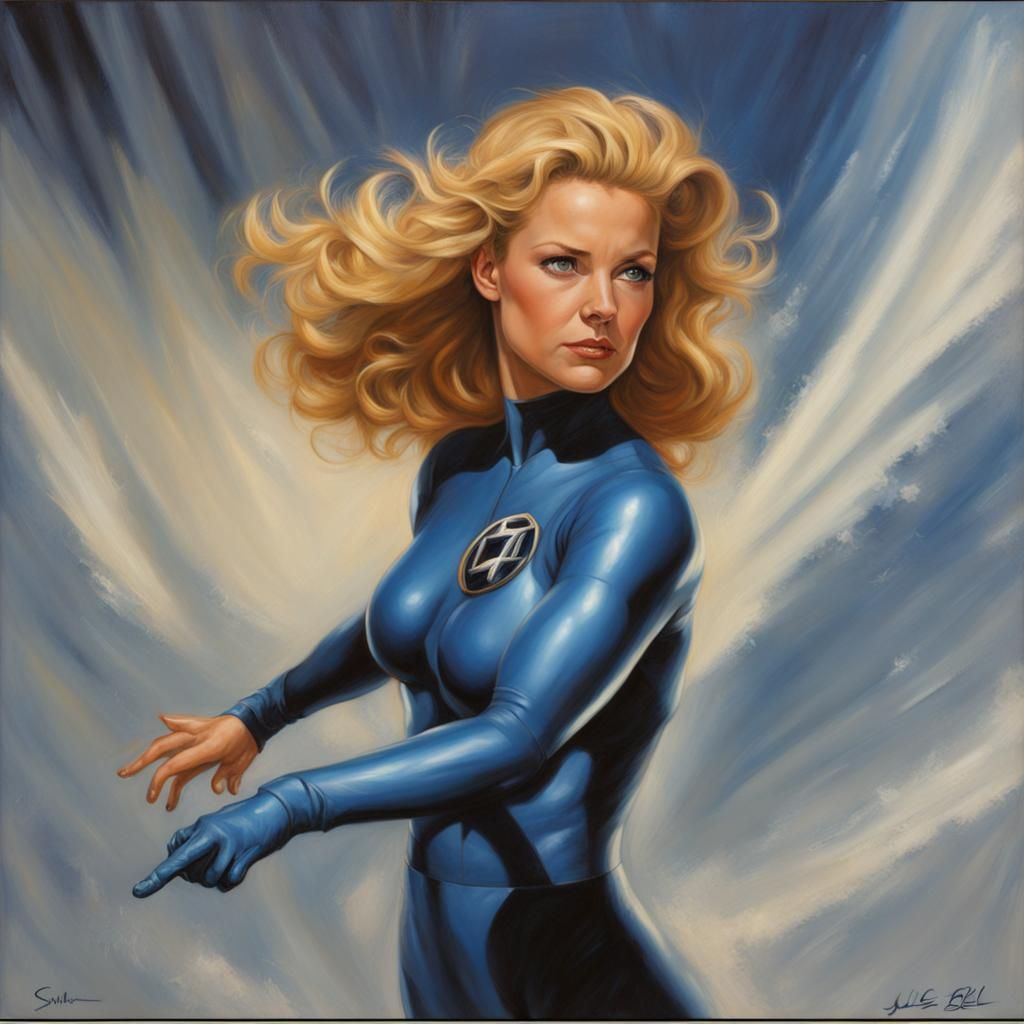 Sue Storm, Ethereal Fantasy Art Portrait