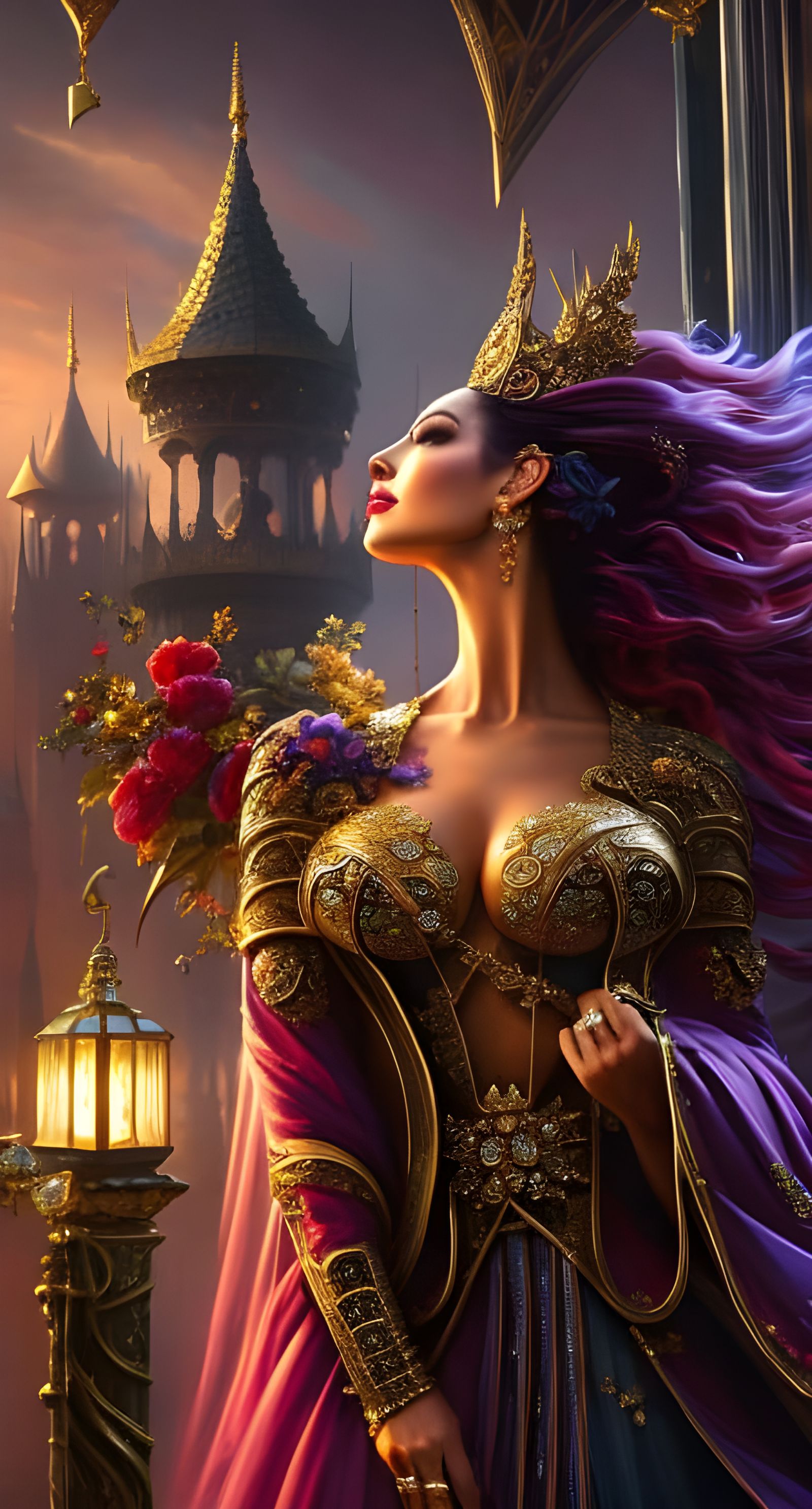 Extravagant Demon Birthday Party on Titan