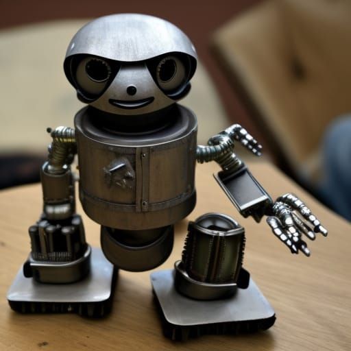 Steampunk Robot Sloth Mechanical Marvel