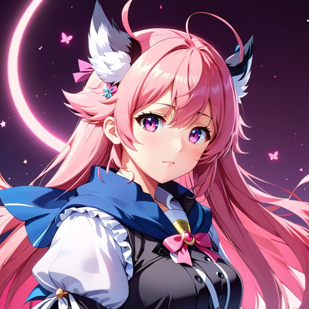 Anime Manga Scan in Studio Trigger Style