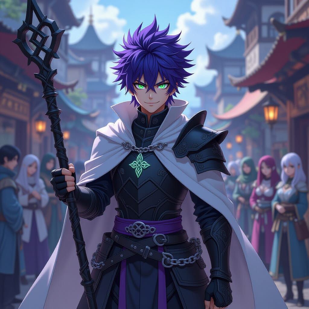 Shinji Tonami Arrives as Hero in Fantasy Market