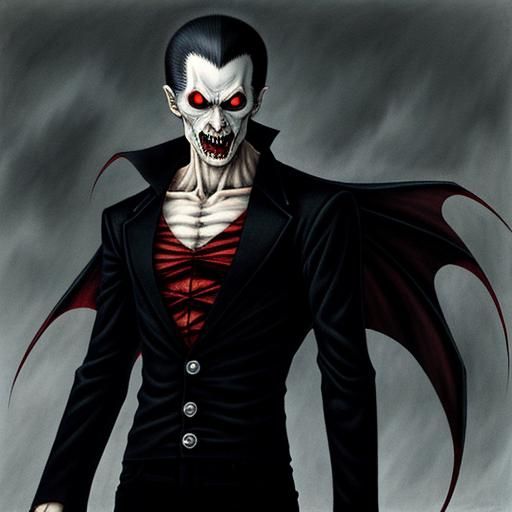 Vampire transformation by Junji Ito