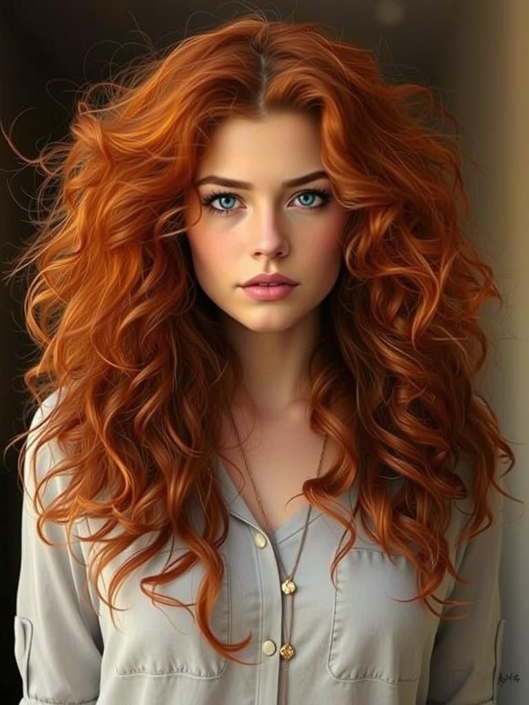 Papercraft Portrait in Style of Rutkowski and Mucha