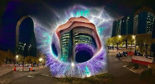 Interdimensional Portal Engulfs City