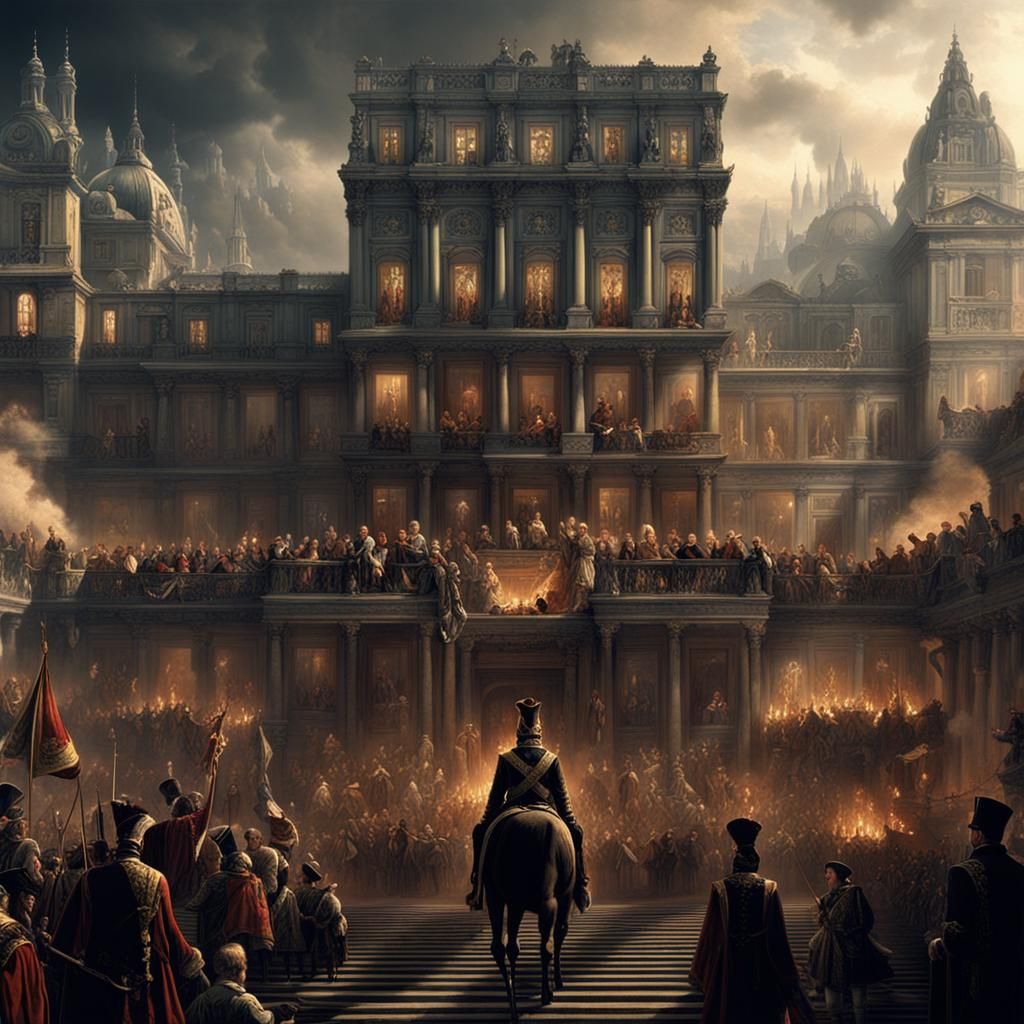 Epic Depiction of Coup of 18 Brumaire