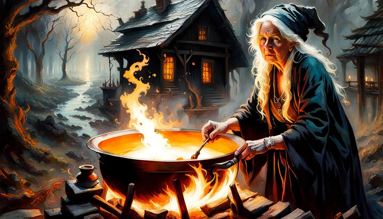 “Double, double toil and trouble; Fire burn and cauldron bubble."