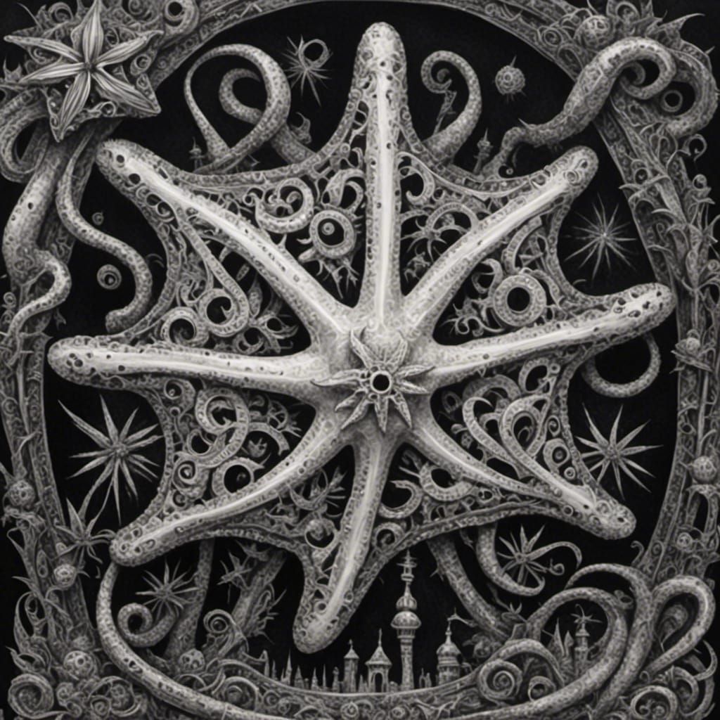 AI Generated Starfish Image