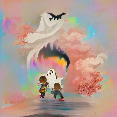 Ethereal Kids See Ghosts in Dreamscape