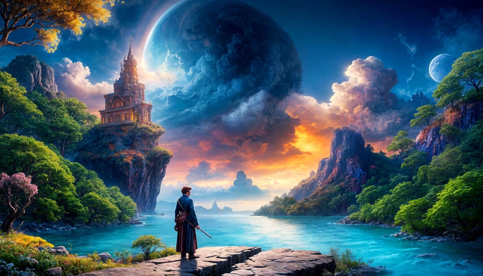 Ethereal Fine Art Painting with Soft Transitions