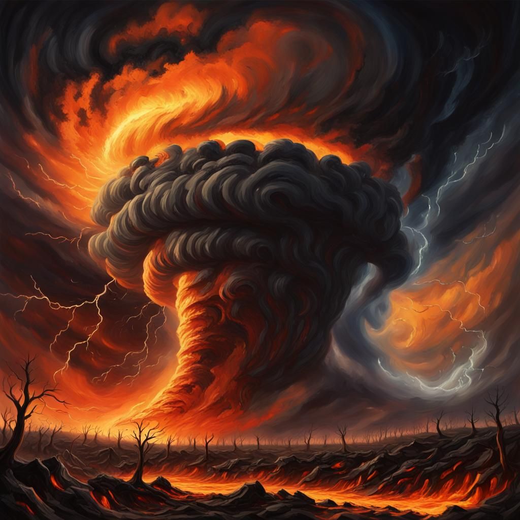 Hellish Tornado Under a Black Moon