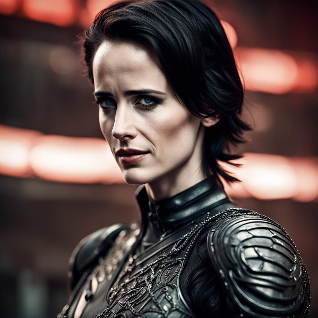 Futuristic Ninja Warrior: Hyperrealistic 64 Megapixel Image