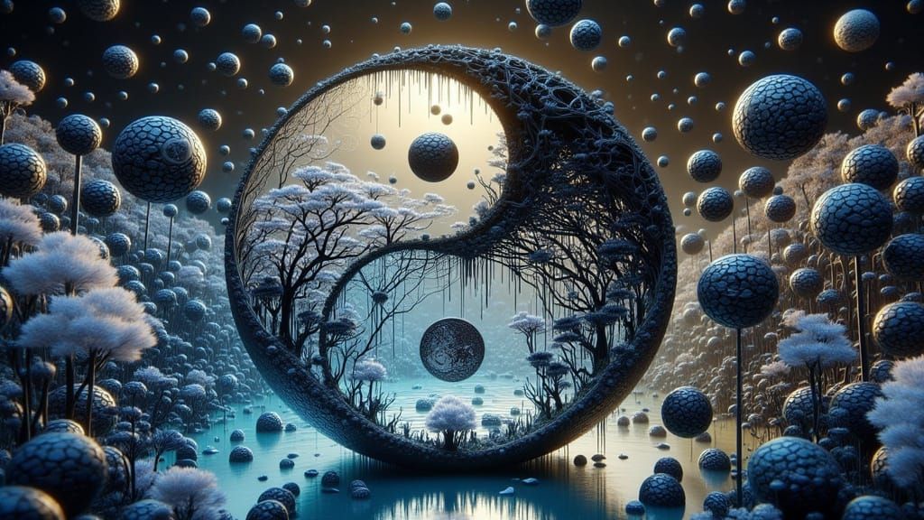 Impasto Hallucination: Goth Latina in Mixed-Media