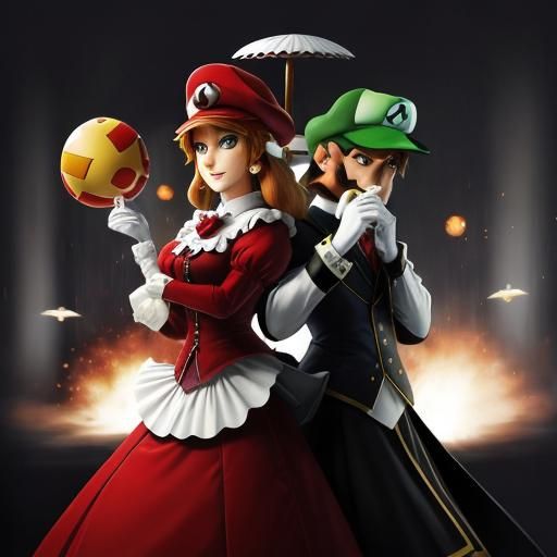 Lady Timpani True Form from Super Paper Mario