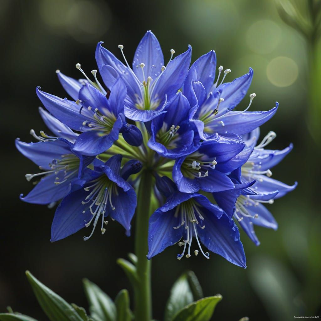 Majestic Bluebell Macro Photography