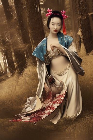 Yokai geisha