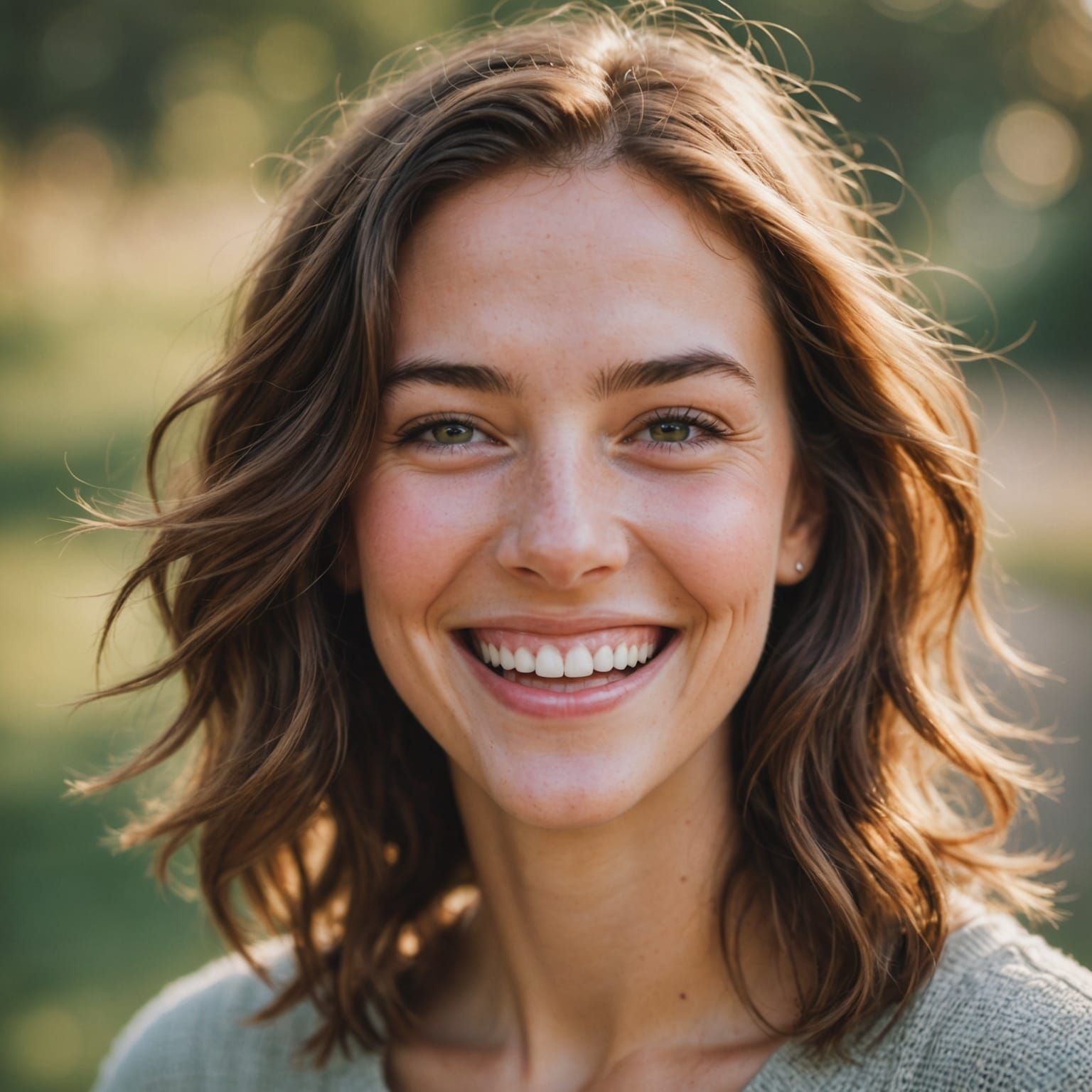 Luminous Fine Art Portrait of Pure Joy