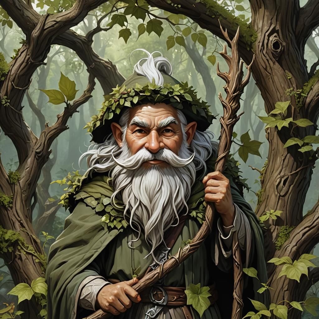 Detailed Rock Gnome Portrait in D&D Style