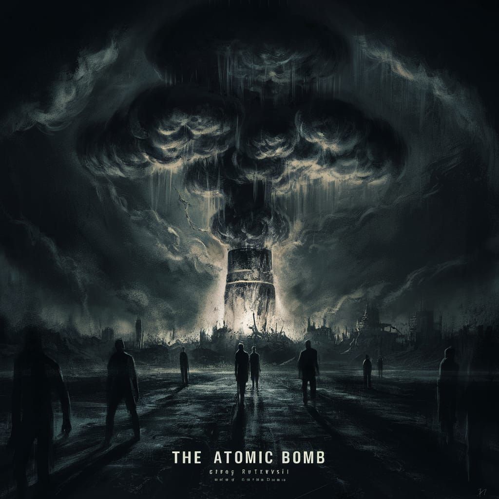 Eerie Atomic Bomb Concept Art