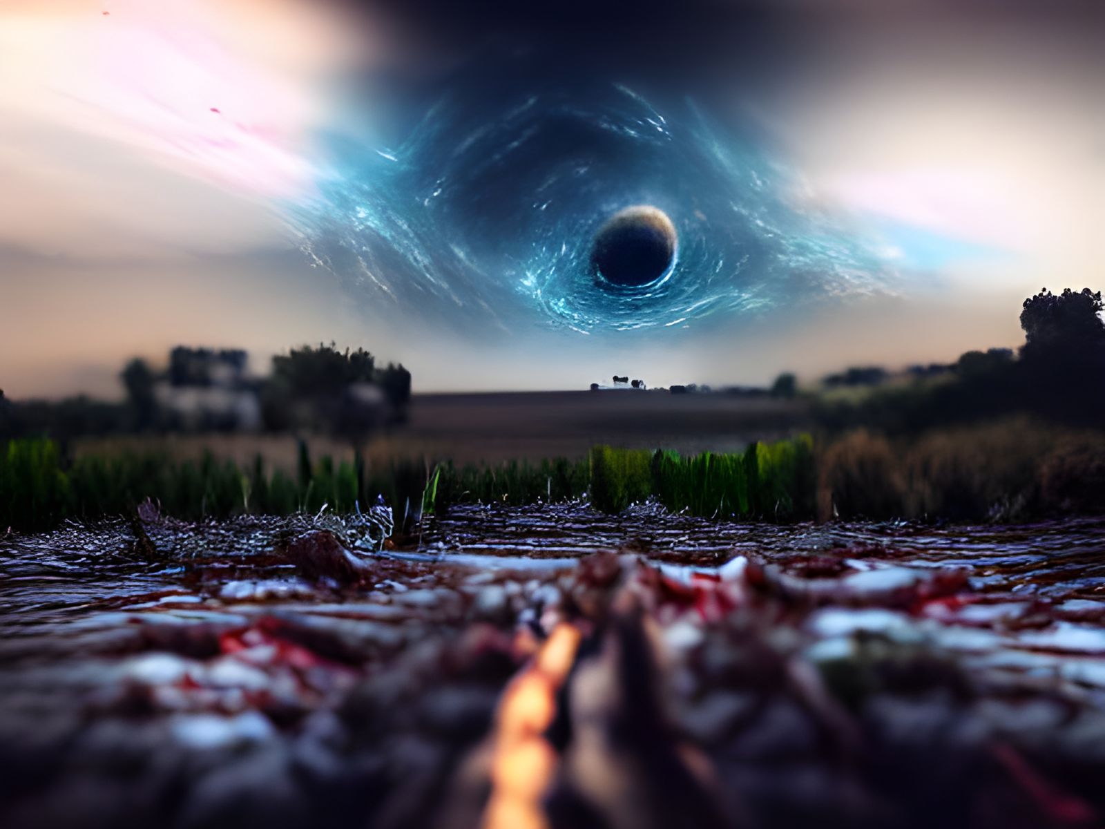 Cosmic Event Horizon: A Landscape of Terror