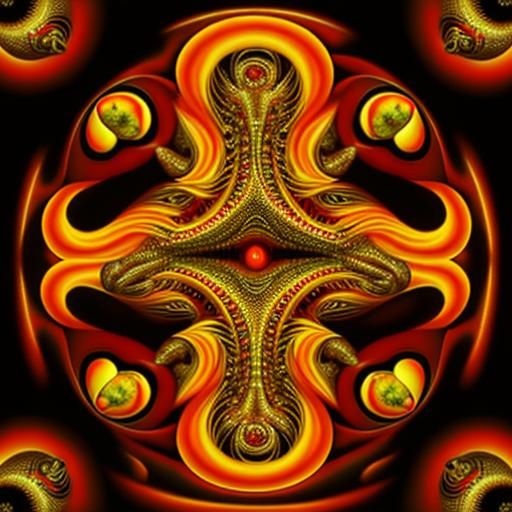 Surreal Pop Art Optical Illusion