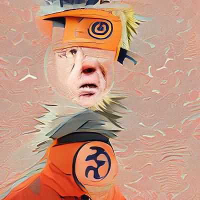Stylized Naruto Illustration