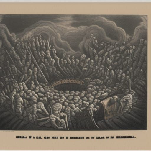 Hell in a Box: A Conceptual AI Image