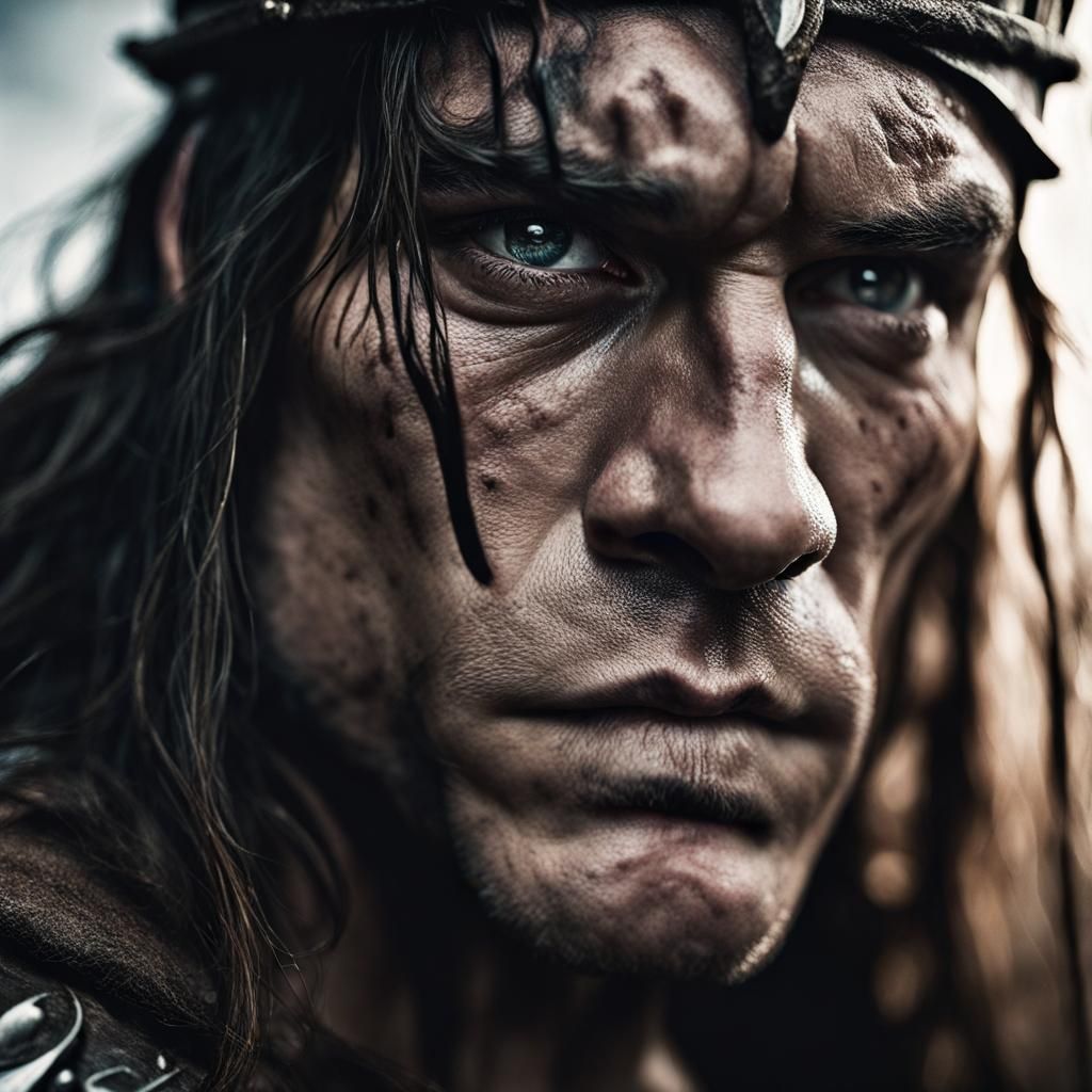 Conan the Barbarian Portrait in Ambient Light