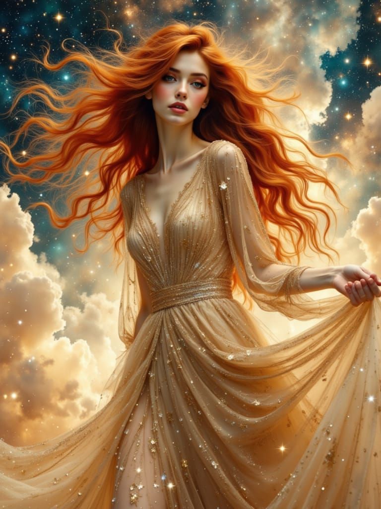 <lora:Faces of beauty:1.0> <lora:DreamweaverFlux:1.0> <lora:Elegant dresses:1.0>
A celestial beauty wearing a sheer cha...