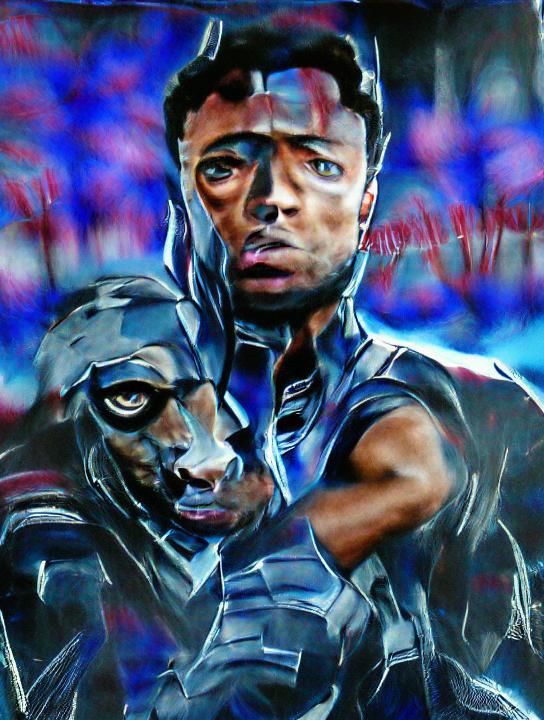 Marvel Heroes in Acrylic Art: 8K Resolution