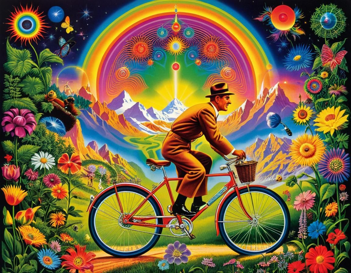 Bicycle Day is an annual celebration that commemorates the f...