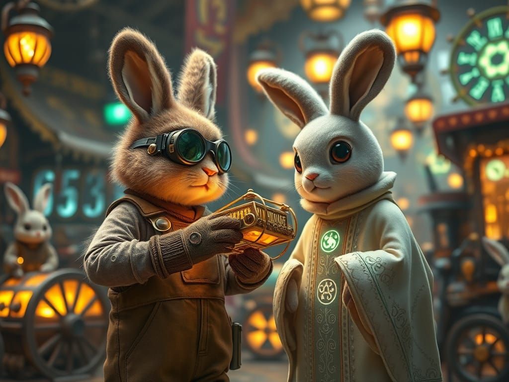 "By the copper carrot, where did you find that!" ("Burrow of Sparks" - aetherbun arcanists shop)