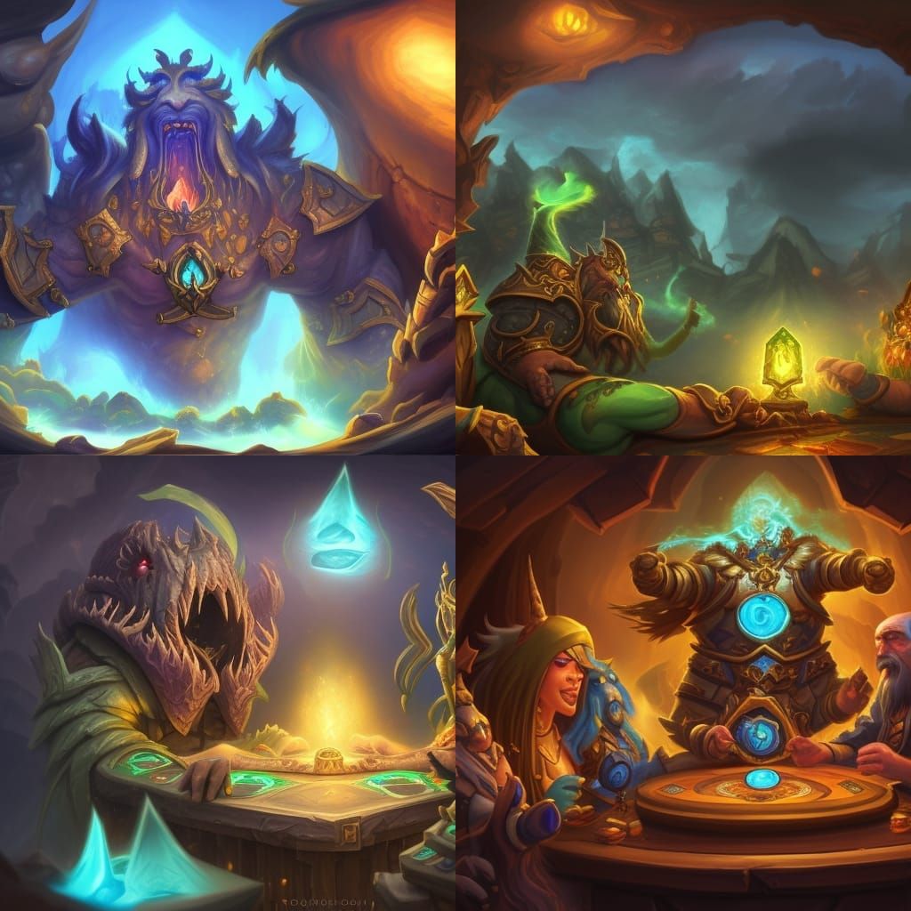 Earth Elemental Lord Hearthstone Card Art