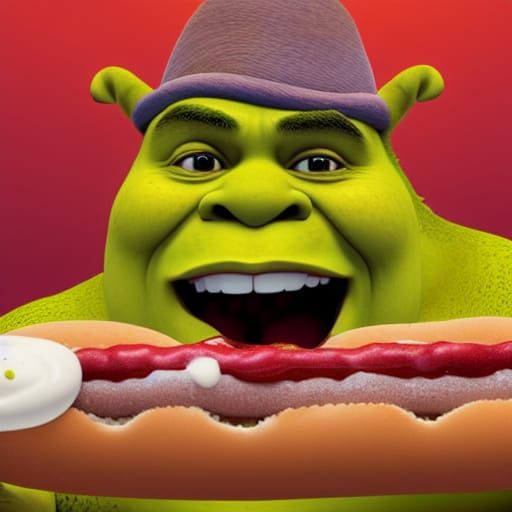 Shrek Eats a Hot Dog at 3 AM