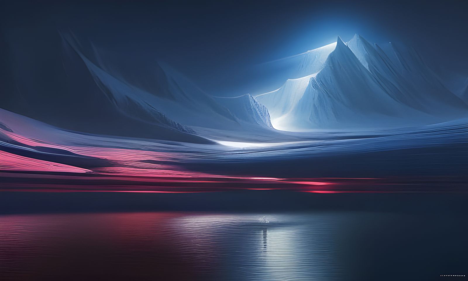 Detailed 3D Moon Pattern in Cosmic Illustration