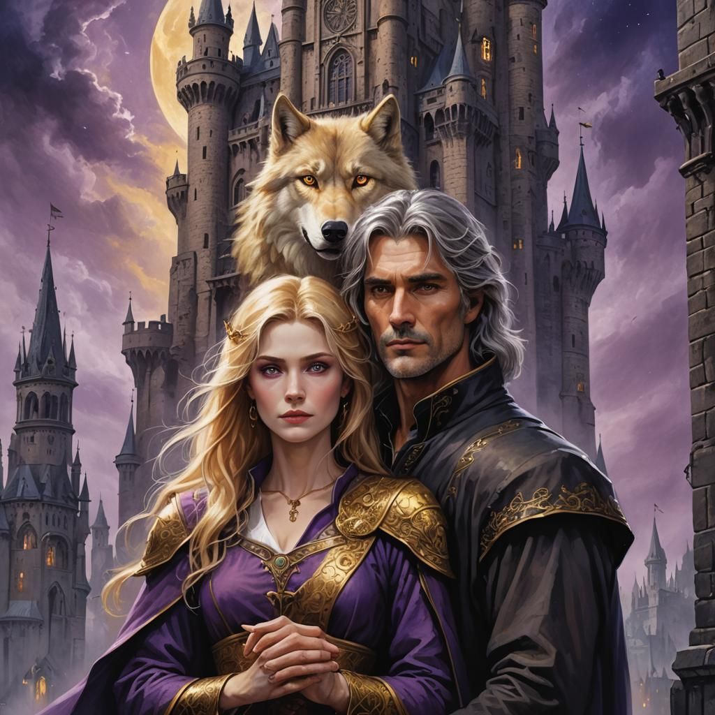 Enchantress and Wolf-Eyed Man Book Cover