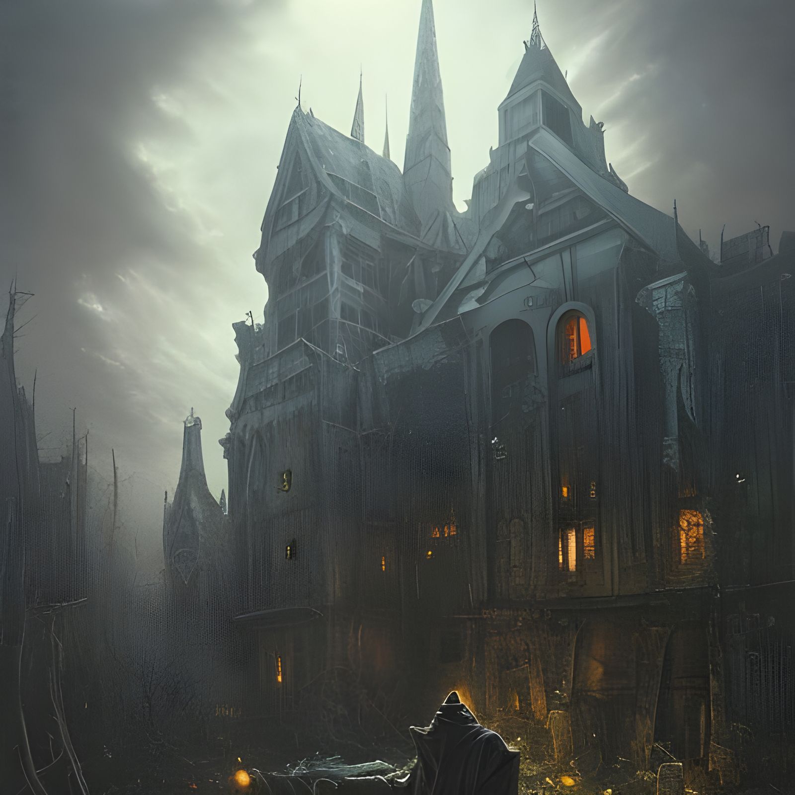 Sinister Undead Rising in Abandoned Town