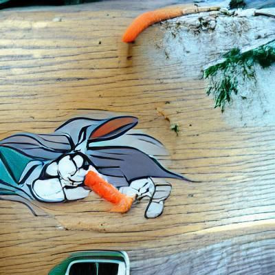 Bugs Bunny Carrot Feast Cartoon