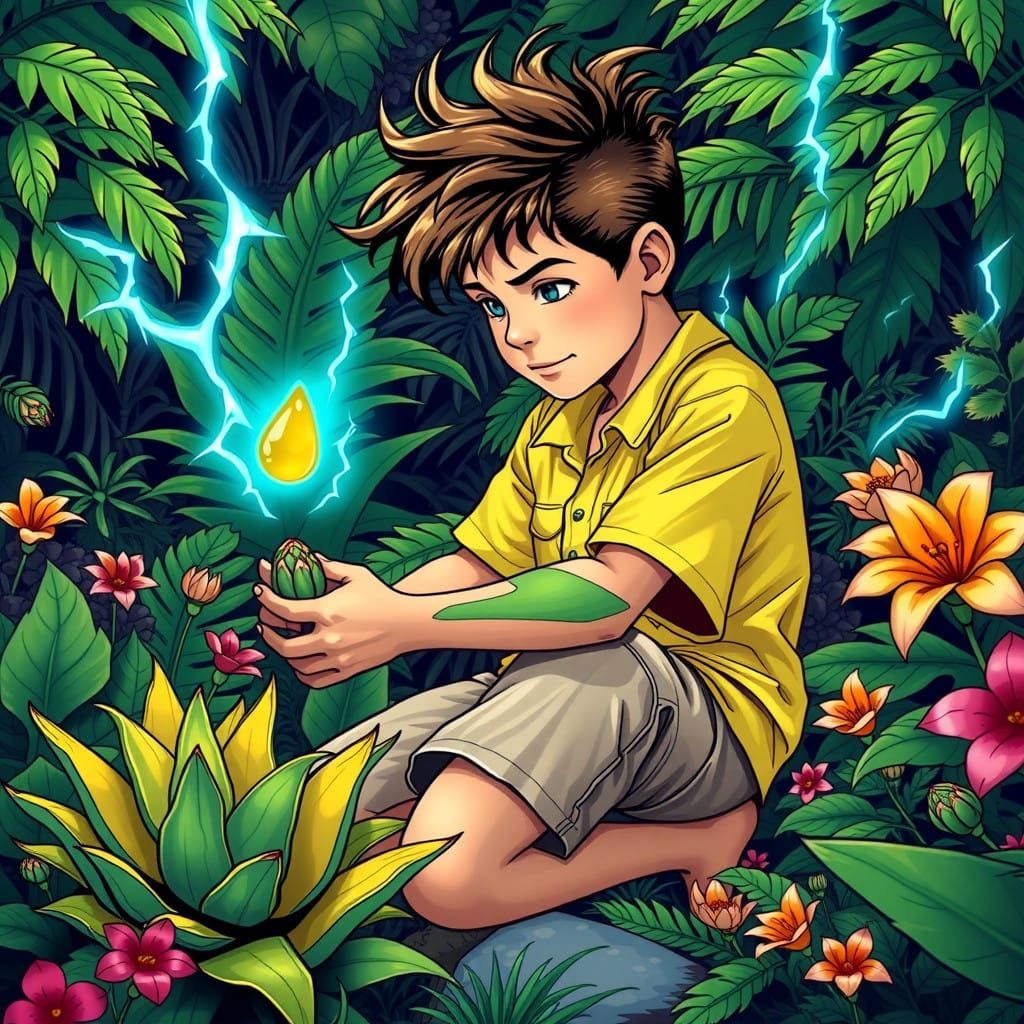 Boy Acquires Superpowers After Touching Spiky Succulent in G...