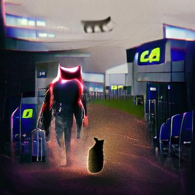AI Generated Image From Empty Prompt