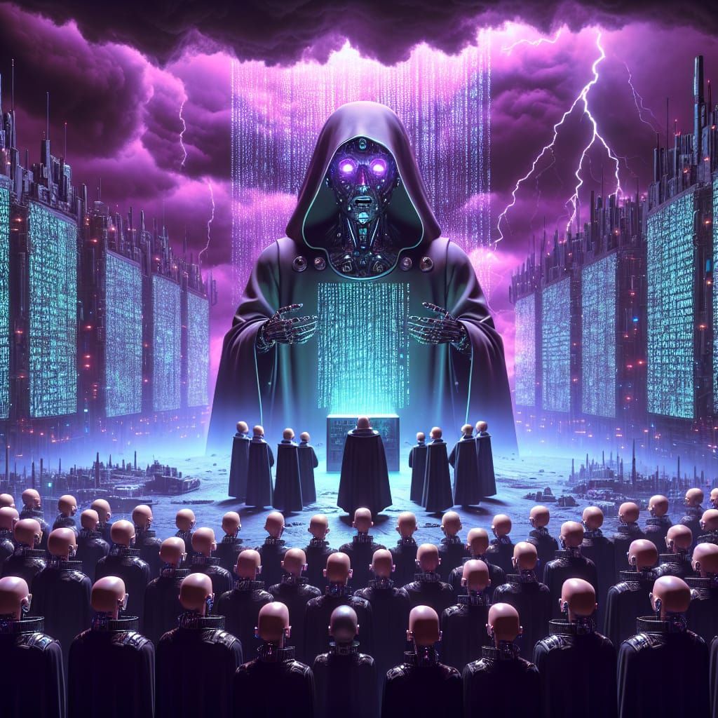 Sci-Fi Heresy: Android Priests Confront Rogue Android