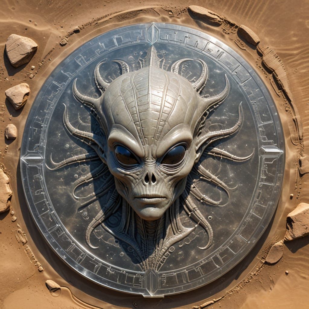 Ancient Geoglyphs Come to Life with Alien Shield