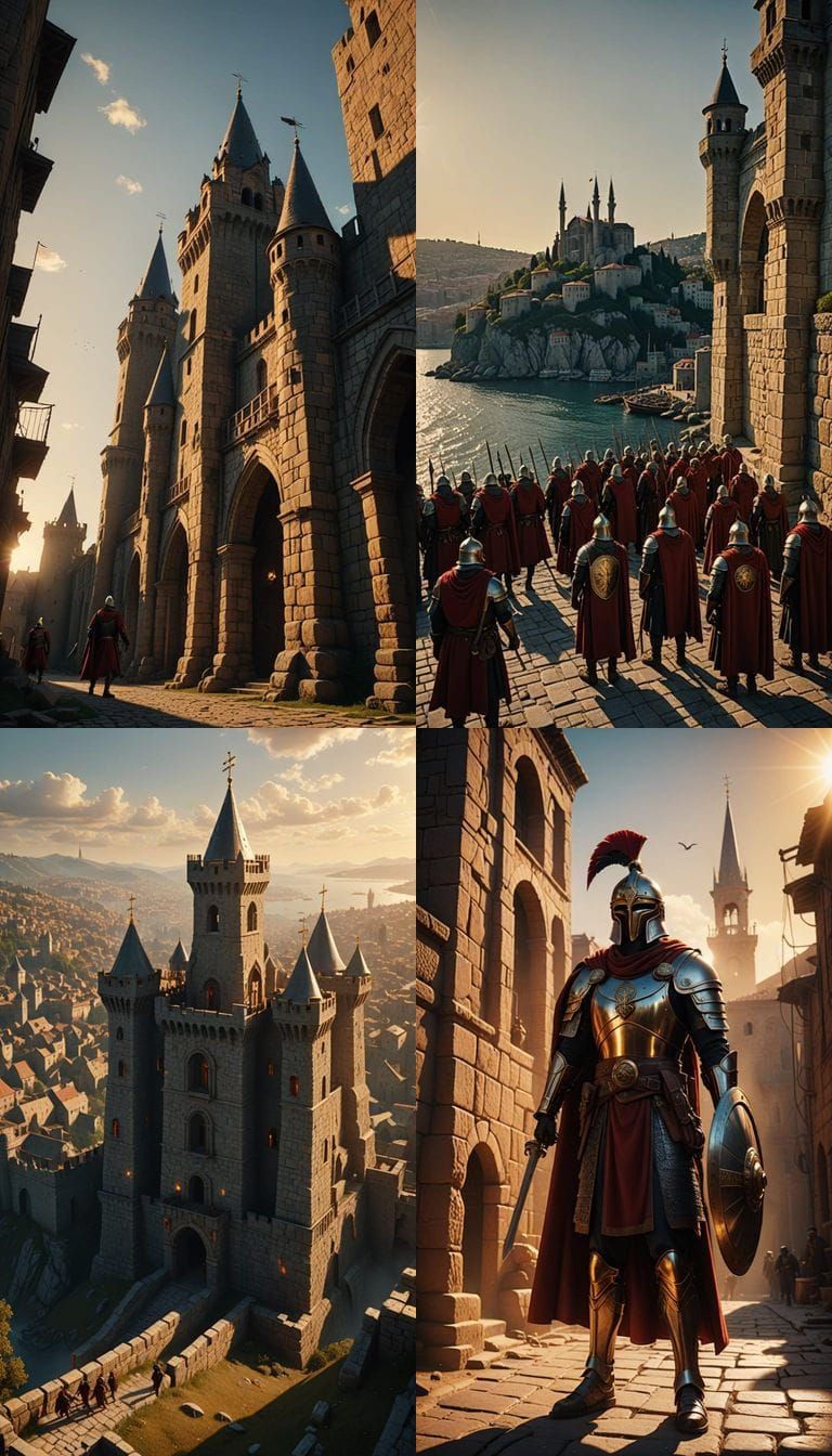 Medieval Marvels: Constantinople's Impenetrable Walls