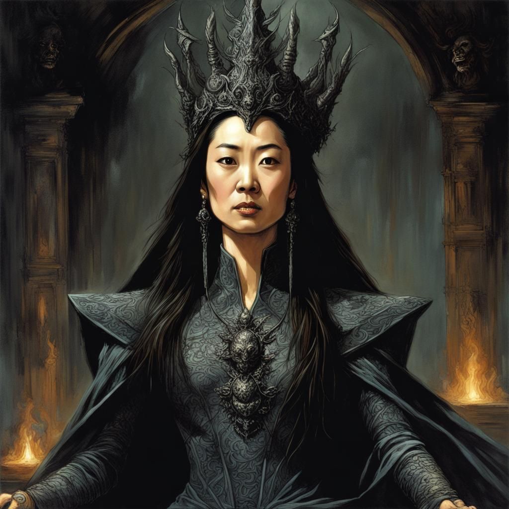 Michelle Yeoh as Dark Witch Queen
