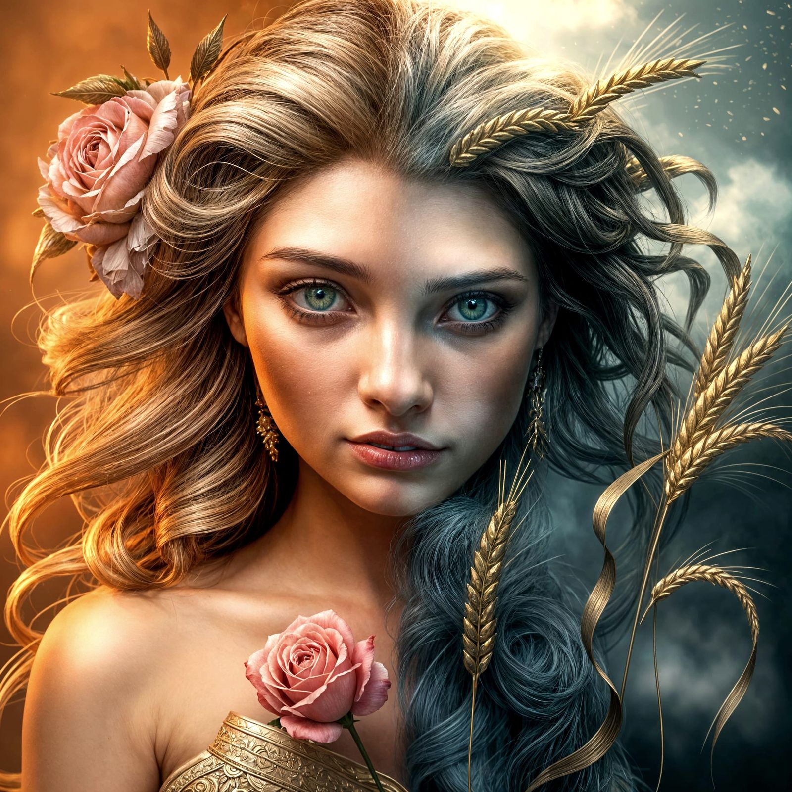 Divine Goddesses in Harmony