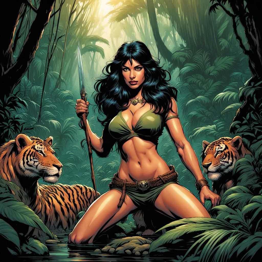 Sheena is the queen of the jungle