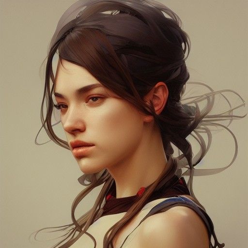 Hyperdetailed Portrait in Dynamic Lighting